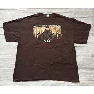 Duck Dynasty A&E "Let Me Put This in Spanish for You" NO T-Shirt Size 2XL